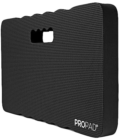 Thick Kneeling Pad, Garden Kneeler for Gardening, Bath Kneeler for Baby Bath, Kneeling Mat for Exercise & Yoga, Knee Pad for Work, Floor Foam Pad, Extra Large (XL) 18 x 11 x 1.5 Inches, Black