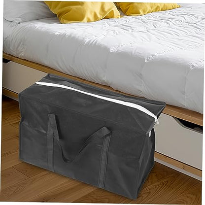 Ipetboom Large Capacity Luggage Bag Multi Use Storage Bag for Moving Travel and Sports Durable Non Woven Cloth for Organizing Clothes and Sundries