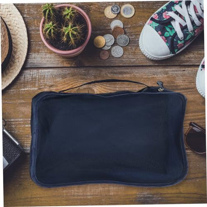 Efficient Storage Bag for Clothes Blanket Luggage Oxford Windowed Organizer Bag for Closet