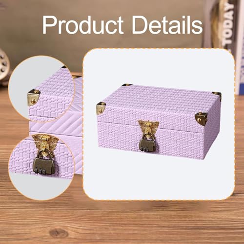 Wooden Storage Box, Jewelry Box, Desk Organizer for Bedroom, Nightstand, Style B - color: Style B