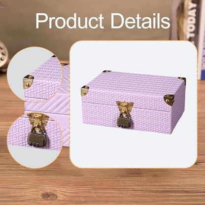 Wooden Storage Box, Jewelry Box, Desk Organizer for Bedroom, Nightstand, Style B - color: Style B