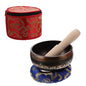 Tibetan Singing Bowl Set for Meditation Handcrafted Sound Bowl with Mallet Cushion and Storage Box Yoga Mindfulness and Relaxation