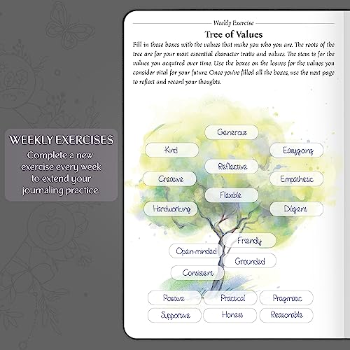 Legend Gratitude Journal – Guided Daily Journal to Foster Positivity & Happiness – Grateful Notebook to Write In – Inspirational Affirmation & Thankful Notebook – Hardcover (Black) - color: Black debossed