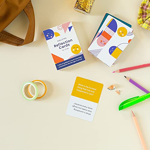 Kids Reflection Cards - A Deck of question Cards Designed for Kids to Engage Young Minds by Sharing Stories, expressing Feelings, and Revealing Hopes and Dreams.
