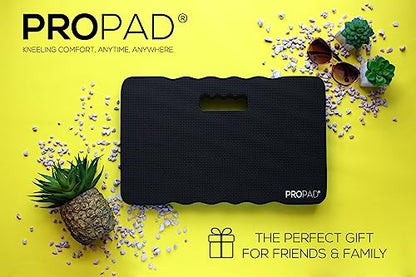 Thick Kneeling Pad, Garden Kneeler for Gardening, Bath Kneeler for Baby Bath, Kneeling Mat for Exercise & Yoga, Knee Pad for Work, Floor Foam Pad, Extra Large (XL) 18 x 11 x 1.5 Inches, Black