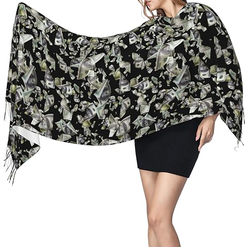 Supdreamc Cashmere Feel Scarf Soft Women Warm Cozy Scarves Multiple Colors - color: Picture (195)