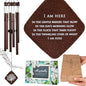 Memorial Wind Chimes I Tree of Life Wind Chime I Windchimes in Memory of a Loved One I Bereavement Gift for Loss of Father, Mother, Wife, Husband I Condolence Remembrance Gift I 29" Bronze - size: A-Bronze Tree of life