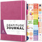 Clever Fox Gratitude Journal – Happiness, Positivity & Affirmation Daily Journal – Inspirational Daily Notebook – 3 Months, A5 (Violet Blossom) - color: Violet Blossom, size: A5 (5.8″ x 8.3″)
