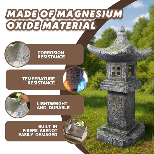 Solar-Powered Pagoda Lamp - style: Pagoda03