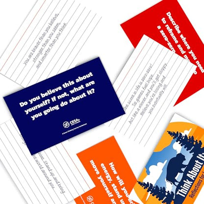 Think About It: Reflections for Leaders – Coaching & Mindfulness Reflection Cards for Leadership, Wellness, and Professional Growth