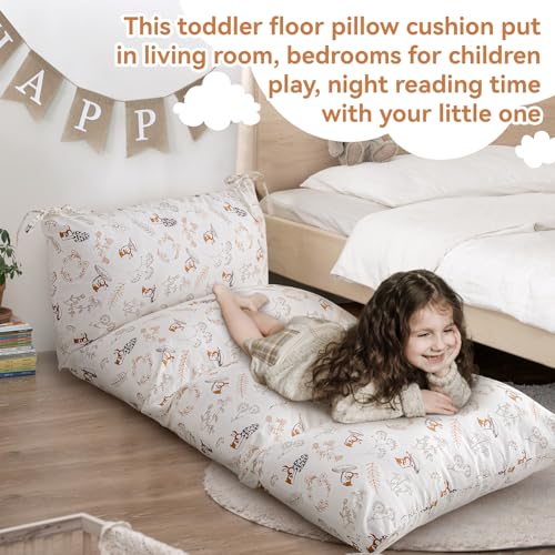 Cushion for Climbing Arch, Rocker Pillow for Toddlers Arch Climber, Floor Lounger Seats Pillow and Cover, Floor Pillow Toddler Nap Mat, Bed Floor Pillow for Kids Boys Girl Gift (Cushion for Rocker)