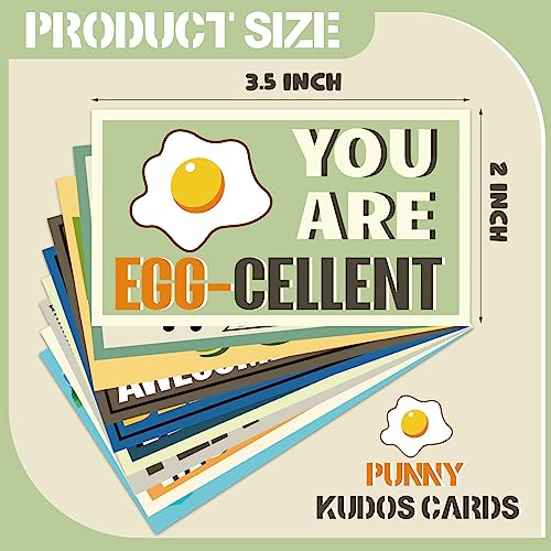 Yeaqee 240 Pcs Employee Appreciation Kudos Cards Funny Blank Back Motivational Card Encouragement Thank You Note Recognition Card for Teacher College Affirmation Gift(Funny) - style: Funny