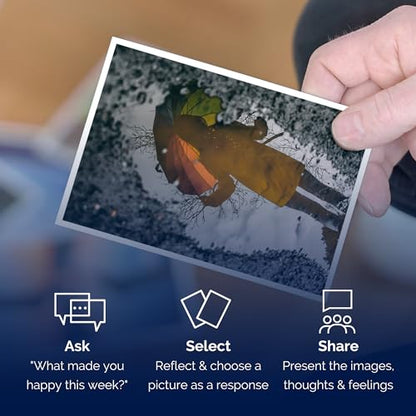 metaFox - 52 Inspirational Cards, Positive Affirmations & Motivational Postcards, Picture Cards For Coaching & Therapy, Mindfulness, Original Motivational Deck - color: English