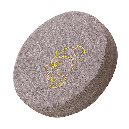 Round Hard Foam Cotton Cushion, Meditation Pad for Kneeling Practice at Home and Office (Gray) - color: Gray