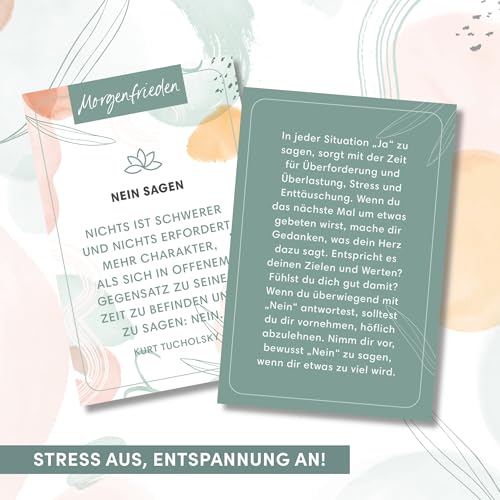 TOPP Mindful Moments. Your 5 Minutes of Mindfulness for Every Day. 66 Cards with Inspirational Food for Thought & Exercises