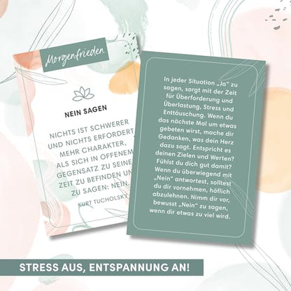 TOPP Mindful Moments. Your 5 Minutes of Mindfulness for Every Day. 66 Cards with Inspirational Food for Thought & Exercises