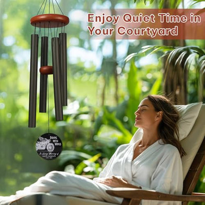 Personalized Eagle Memorial Wind Chime – “and Now You Soar with The Eagles” Custom Engraved Name & Years – Gift for Loss of Loved One – Memorial Windchime Tribute for Strength & Eternal Freedom - size: EagleWC 1
