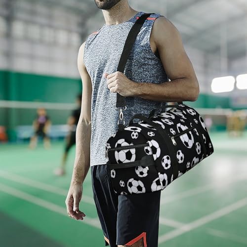 Soccer Balls Football Large Capacity Portable Fitness Bag, Easy to Carry - color: soccer balls football