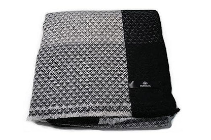 Handwoven Shawl Wraps Large Stole 8 ply Exclusive Premium Quality Wool Handmade in Nepal Pashmina Scarfs for Women And Men - color: Pineapple Grid