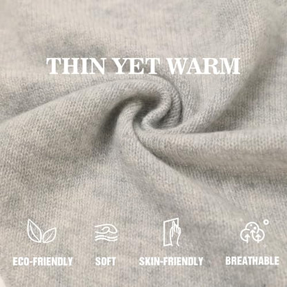 Cashmere Blend Shawl Wraps for Women,Cashmere Poncho Pashmina for Women Travel Scarf for All-Season with Gift Box - color: Light Grey