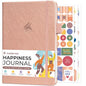 Clever Fox Happiness Notebook – Daily Positivity Journal for Women with Prompts & Positive Quotes – Affirmation & Self Esteem Gifts (Rose Gold) - color: Rose Gold