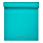 Gaiam Essentials 1/4" Thin (6mm) Yoga & Pilates, Fitness & Exercise Mat with Easy-Cinch Carrier Strap Cusion Support For Fitness and Gym Workouts - color: Teal