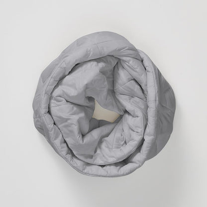 PYVOT Weighted Infinity Scarf, 3 lb Sensory Shoulder Wrap for Everyday Comfort - color: Grey