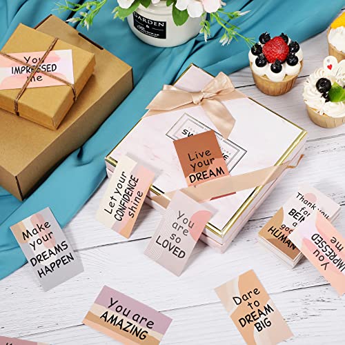 Outus 120 Pcs Motivational Encouragement Quote Cards Inspirational Kindness Appreciation Gratitude Business Encouragement Mini Note Cards, 30 Styles, 3.5 x 2 Inch(Boho Style) - style: Boho Style
