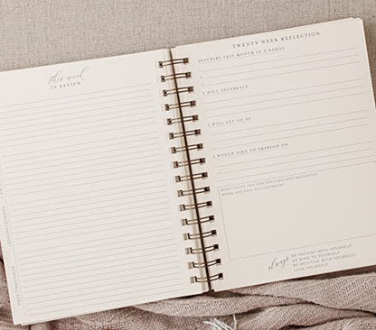 Happiness Guided Journal for Women; Manifest Personal Growth in 5 Minutes A Day; Chai Latte Surround Yourself with Happiness Journal with Daily Prompts; Mental Health Wellness Diary
