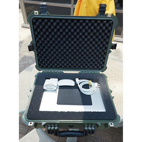 Strongway 20in. Plastic Waterproof Storage Case, Green, Model# MJ-6060_GRN - color: Green