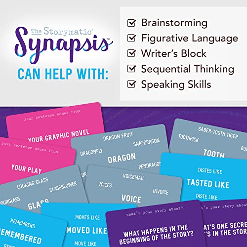 Storymatic Synapsis – Creative Writing Prompts for Adults and Young Writers – Storytelling Game