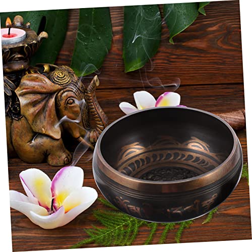 1set Nepal Bowl Meditation Meditation Bowl Sound Rod for Deep Relaxation