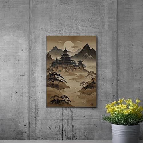 Japanese Wall Art, Minimalist Wall Art, Neutral Abstract Art, Modern Minimalist, Zen Wall Art, Zen Printed Wall Art, Japanese Art Print, Wall Art Canvas, Decor