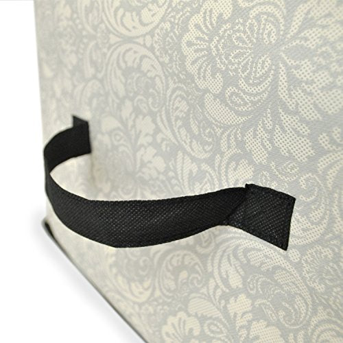 DII Breathable Closet Soft Storage Bag, Damask, Chest Size - color: Damask, style: Chest Size