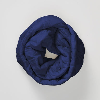 PYVOT Weighted Infinity Scarf, 3 lb Sensory Shoulder Wrap for Everyday Comfort - color: Blue