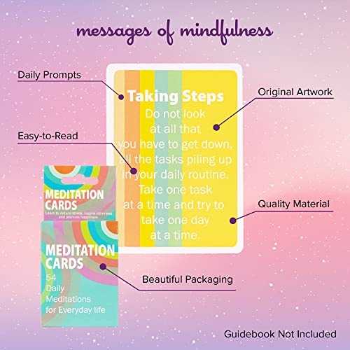 Kalan Self Care Gift Set for Women - Mindfulness Cards, Stress Relief, Meditation, Anxiety Relief, Positive Affirmations & More for Relaxation & Wellness - color: Meditation