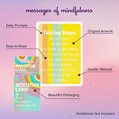 Kalan Self Care Gift Set for Women - Mindfulness Cards, Stress Relief, Meditation, Anxiety Relief, Positive Affirmations & More for Relaxation & Wellness - color: Meditation