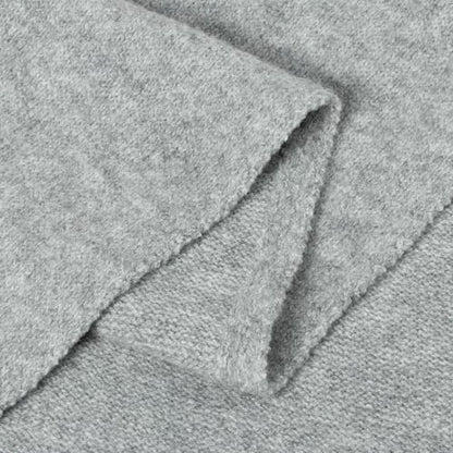 RIIQIICHY Shawl Wrap Women Pashmina Triangle Cape Knit Sweater Scarf for Fall Winter Fashion Accessory - color: Light Grey