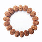 Rudraksha Bracelet for Men & Women's 2 Face, 3 Mukhi, 4 Mukhi, 5 Face, 6 Mukhi, 7 Mukhi, 8 Mukhi, 9 Mukhi, 10 Mukhi, 11 Mukhi Himalayan Rudraksha Beads Wrist Band for Yoga, Meditation, Healing - style: 8 Mukhi - Eight Faced