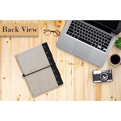 VIMOKSHA Hardcover Blank Journal Notebook 7x5 – Unlined Sketchbook & Writing Diary with 180 Thick Plain Pages, Ideal For Traveling & Gifting, Artists, Students, Men & Women - Peacock Design