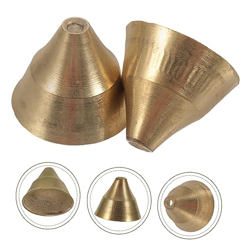 GLEAVI 10pcs Rhythm Vintage Bell Meditation Yoga Bell Large Religious Ceremony Tibetan Vintage Design Chime