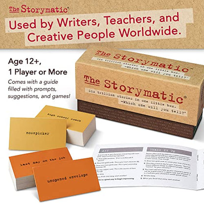 Storymatic Classic – Creative Writing Prompts and Story Games – Storyteller Cards – Teacher Tool
