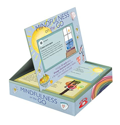 Mindfulness on the Go: Includes 52 cards and a 64-page illustrated book, all in a flip-top box with an easel to display your mindfulness cards