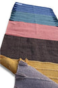 Jaipur Art & Rugs Cotton Yoga Rug - Eco-Friendly Hand-Woven Thick Mat (24”x72”x5mm) for Everyday Fitness at Home - Comfortable & Extra-Long - color: Multicolor 1