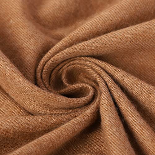 HANDTECHINIDA Tibetan Woolen shawl for Meditation Yoga Travel Champagne Nursing Pashmina Kashmiri Plus size Prayer Wrap - color: Shawl-5