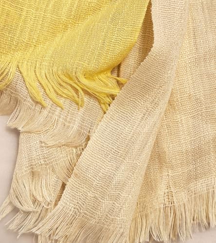 Women's Cotton Scarves Lady Light Soft Fashion Solid Scarf Wrap Shawl - color: 8 # Yellow Beige