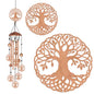 ORIGACH Tree of Life Wind Chimes, Metal Wind Chimes for Outside, Decor for Lawn, Patio, Home, Garden, Large Wind Chime Gifts for Birthday Family & Friends