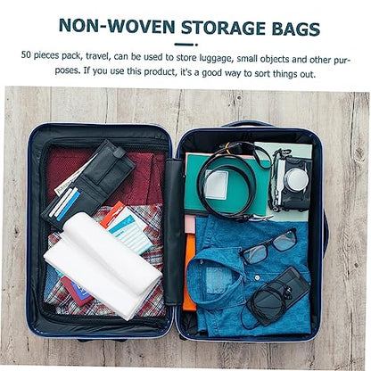 1Set Non Woven Fabric Storage Bags for Clothing Shoes Accessories Dust and Space Saving Organizers for Seasonal Storage and Present Wrapping
