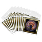 3dRose Meditation 12 Greeting Cards with envelopes