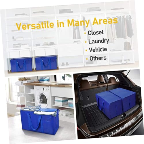 NOLITOY Blanket Storage Bag Bedding Organizer for Clothes Comforters and Travel Design Handles for and Storage